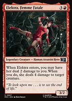 Elektra, Femme Fatale — Marvel Super Heroes Commander 687