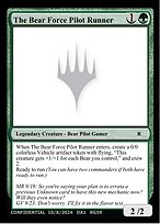 The Bear Force Pilot Runner — Unknown Event RG59a