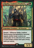 A-Radha, Coalition Warlord — Multiverse Legends A-120