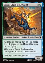 Beast, Erudite Aerialist — Marvel Super Heroes 206