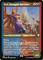 Zara, Recrutadora Renegada — Commander Legends 614