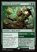 Vastlands Scavenger // Bind to Life — Secrets of Strixhaven Promos 166p