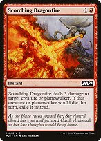 Fogo Dracônico Escaldante — Core Set 2021 158