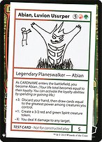 Abian, Luvion Usurper — Mystery Booster Playtest Cards 2019 87