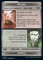 Wicked // Cursed — Wilds of Eldraine Tokens 17