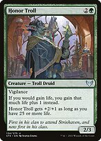 Trol de Honra — Strixhaven: School of Mages 134