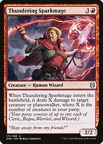 Mago de Centelhas Trovejante — Zendikar Rising 171
