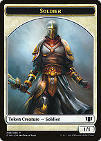Soldier — Commander 2014 Tokens 6