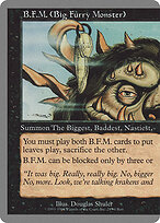 B.F.M. (Big Furry Monster) — Unglued 28