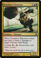 Minotauro do Tiro Mortal — Alara Reborn 52