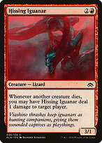 Iguanar Sibilante — Planechase Anthology 46