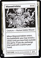 Wizened Arbiter — Mystery Booster Playtest Cards 2019 14
