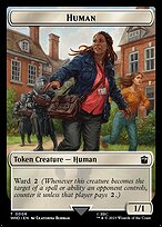 Human — Doctor Who Tokens 6