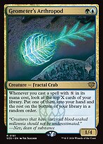 Geometer's Arthropod — Secrets of Strixhaven Promos 191p