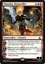 Chandra, Invocadora do Fogo — Oath of the Gatewatch Promos 104s