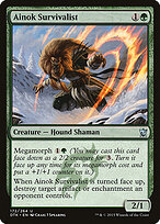 Sobrevivencialista Ainok — Dragons of Tarkir 172