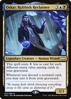 Oskar, Recuperador de Lixo — New Capenna Commander Promos 77p