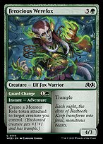 Mulher-raposa Feroz // Troca de Guarda — Wilds of Eldraine 170
