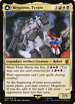 Megatron, Tyrant // Megatron, Destructive Force — Transformers 12