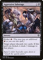 Sabotagem Agressiva — Dominaria United 78