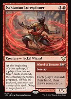 Naktamun Lorespinner // Wheel of Fortune — Secrets of Strixhaven Commander 33