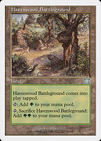 Campo de Batalha de Havenwood — Classic Sixth Edition 325