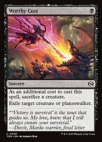 Worthy Cost — Tarkir: Dragonstorm 99