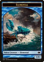 Elemental — Duel Decks: Merfolk vs. Goblins Tokens 1