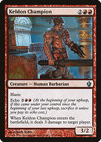 Campeão Keldoniano — Premium Deck Series: Fire and Lightning 14