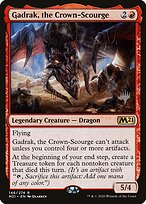 Gadrak, Flagelo da Coroa — Core Set 2021 Promos 146p