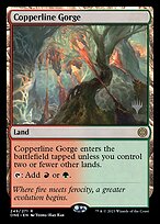 Desfiladeiro da Linha de Cobre — Phyrexia: All Will Be One Promos 249p