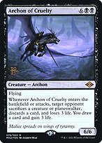 Arconte da Crueldade — Modern Horizons 2 Promos 75s