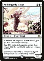 Mineradora do Geodo Etéreo — Aether Revolt Promos 4s