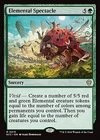 Elemental Spectacle — Lorwyn Eclipsed Commander 15