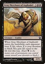 Mercador Cinzento de Asfódelos — Theros 89