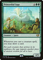 Sábio Primordial — Commander 2014 211