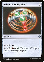 Talismã do Impulso — Starter Commander Decks 281