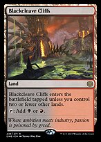 Penhascos de Fenda Negra — Phyrexia: All Will Be One Promos 248p