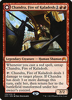 Chandra, Fogo de Kaladesh // Chandra, Chama Furiosa — Magic Origins 135