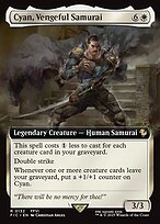 Cyan, Vengeful Samurai — Final Fantasy Commander 132
