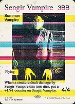 Vampiro de Sengir — The Zeta Set 291