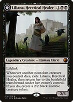 Liliana, Curandeira Herege // Liliana, Necromante Insolente — From the Vault: Transform 14