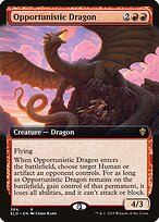 Dragão Oportunista — Throne of Eldraine 364