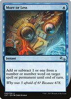 More or Less — Unstable 40