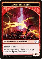 Spark Elemental — Ultimate Masters Tokens 12