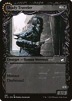 Viajante Suspeito // Predador à Espreita — Innistrad: Midnight Hunt 291