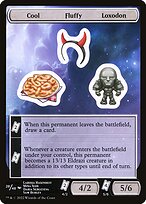 Cool Fluffy Loxodon — Unfinity Sticker Sheets 28