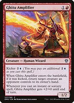 Amplificadora Ghitu — Dominaria United 127