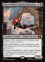 Black Widow, Daring Operative — Marvel Super Heroes Commander 831