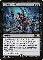 Desprezo de Liliana — Core Set 2021 329